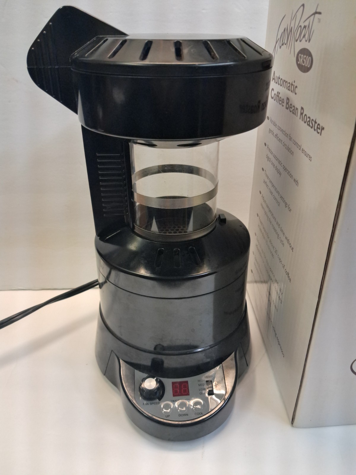 Fresh Roast SR500 Automatic Personal Home Coffee Bean Roaster FB102SR FreshRoast