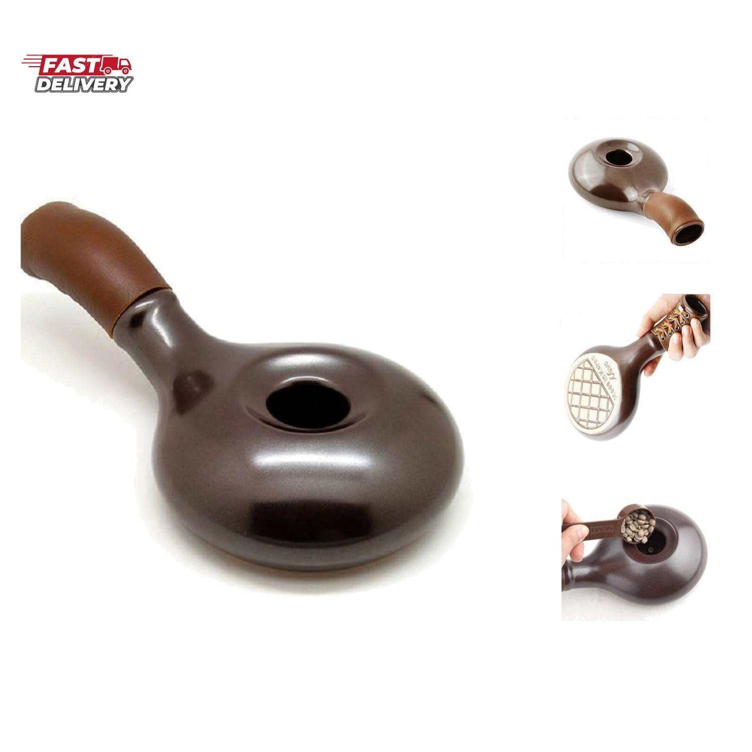 Eco Ceramic Handy Coffee Bean Roaster