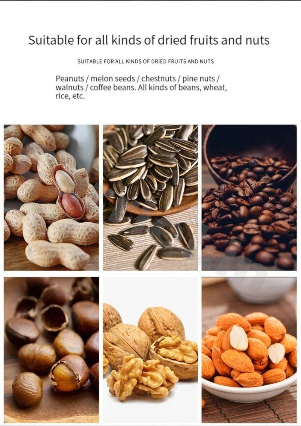 ComNut Grain Soybean Roaster Coffee Bean Roaster Chestnut Fried Machine 220V