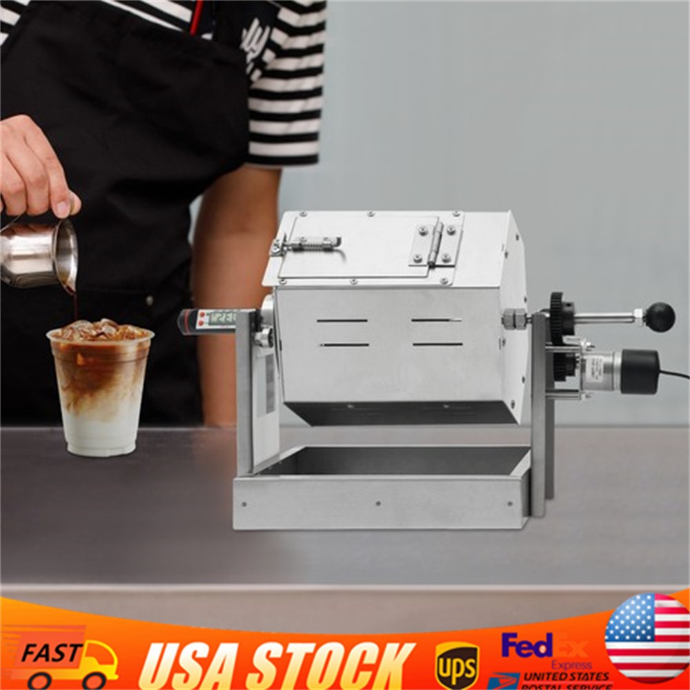 Electric Coffee Beans Roaster Machine Commercial Coffee Bean Roaster 300-1200g