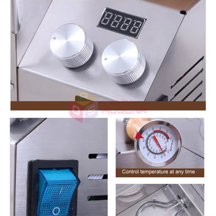 Electricity Coffee Bean Roasting Machine Electrical Heating Coffee Roaster