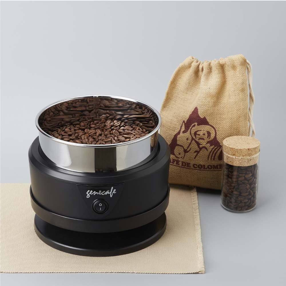 Gene Cafe CBC-101 Coffee Bean Cooler Home Quick Cooling Roasting 250g Black-220V