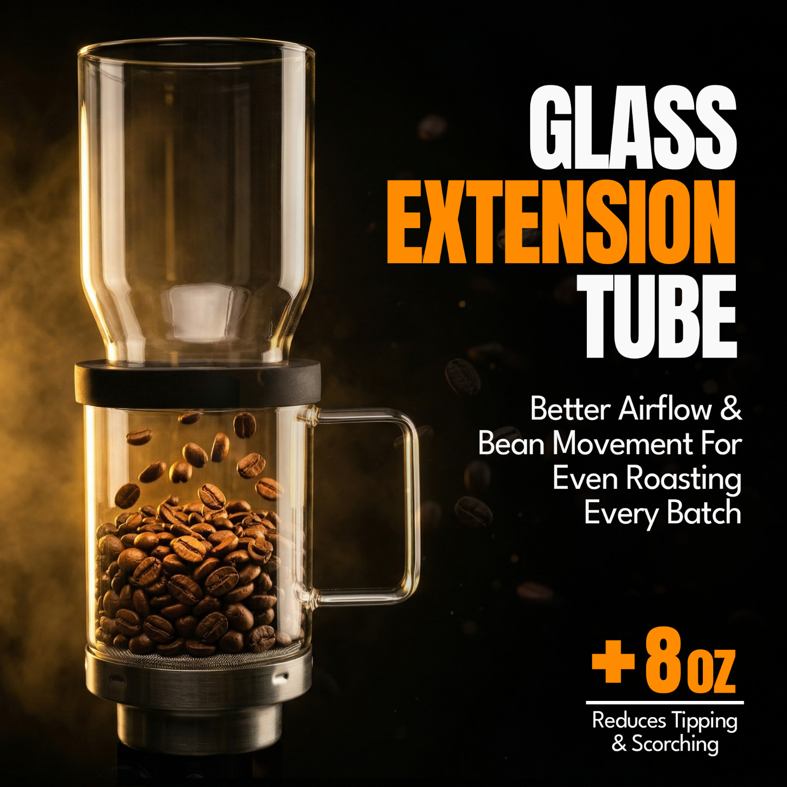 Fresh Roast SR800 Bundle with Extension Tube, Digital Scale, and Bean Pack