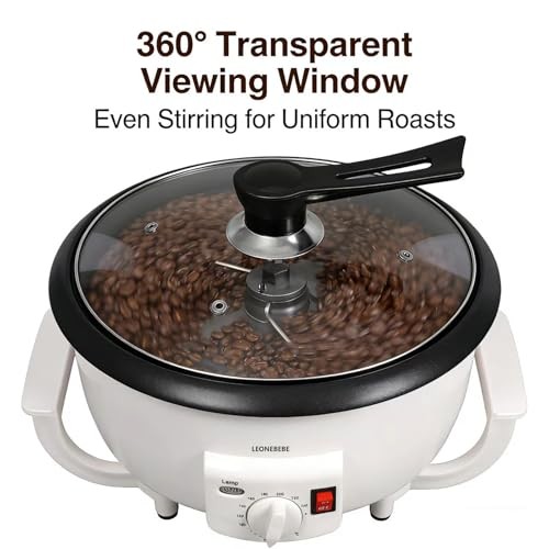 Home Coffee Roaster, Household Electric Coffee Bean Baker Nut without Timing