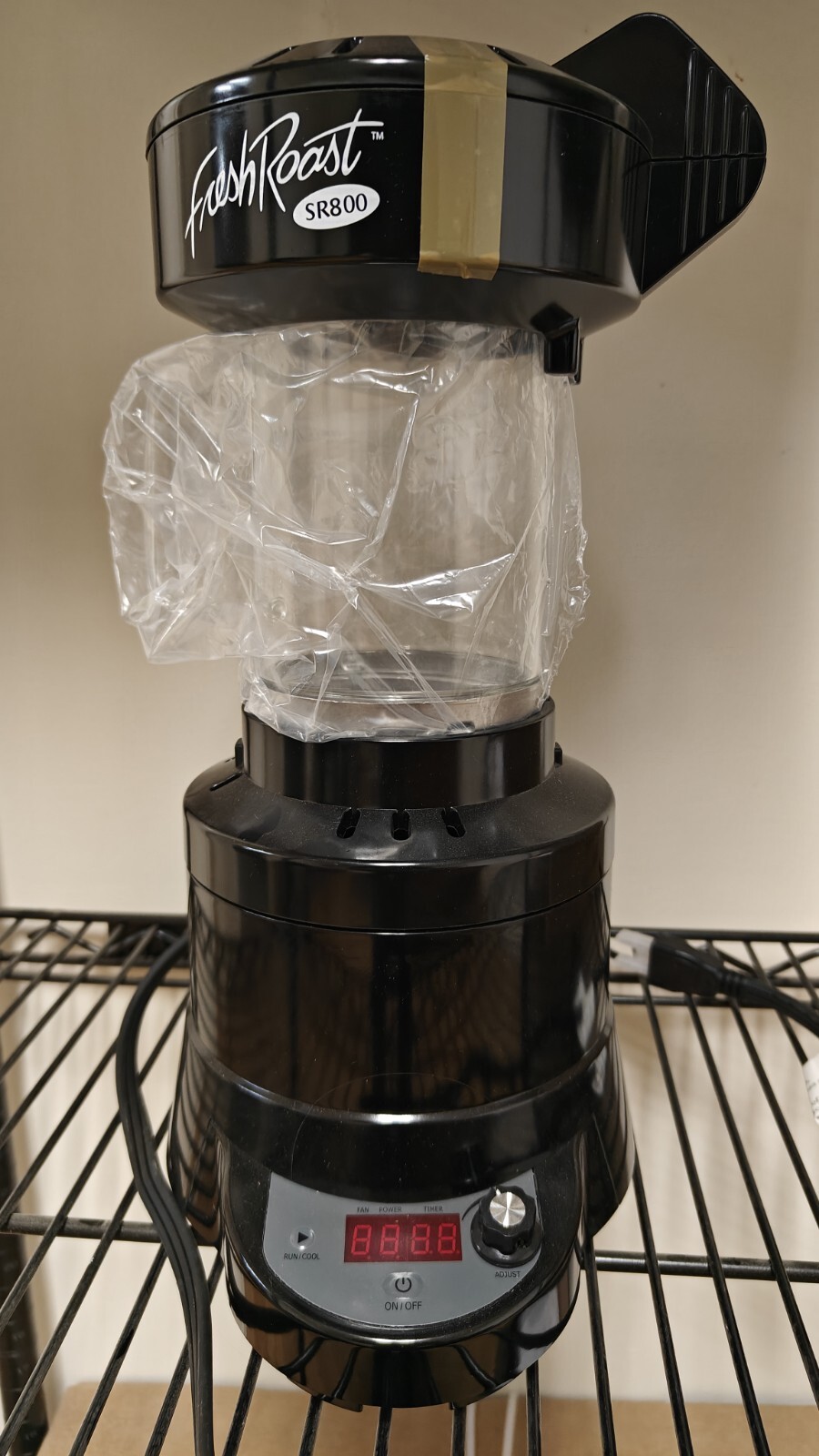 Fresh Roast SR800 Automatic Coffee Bean Roaster – Digital Status Display