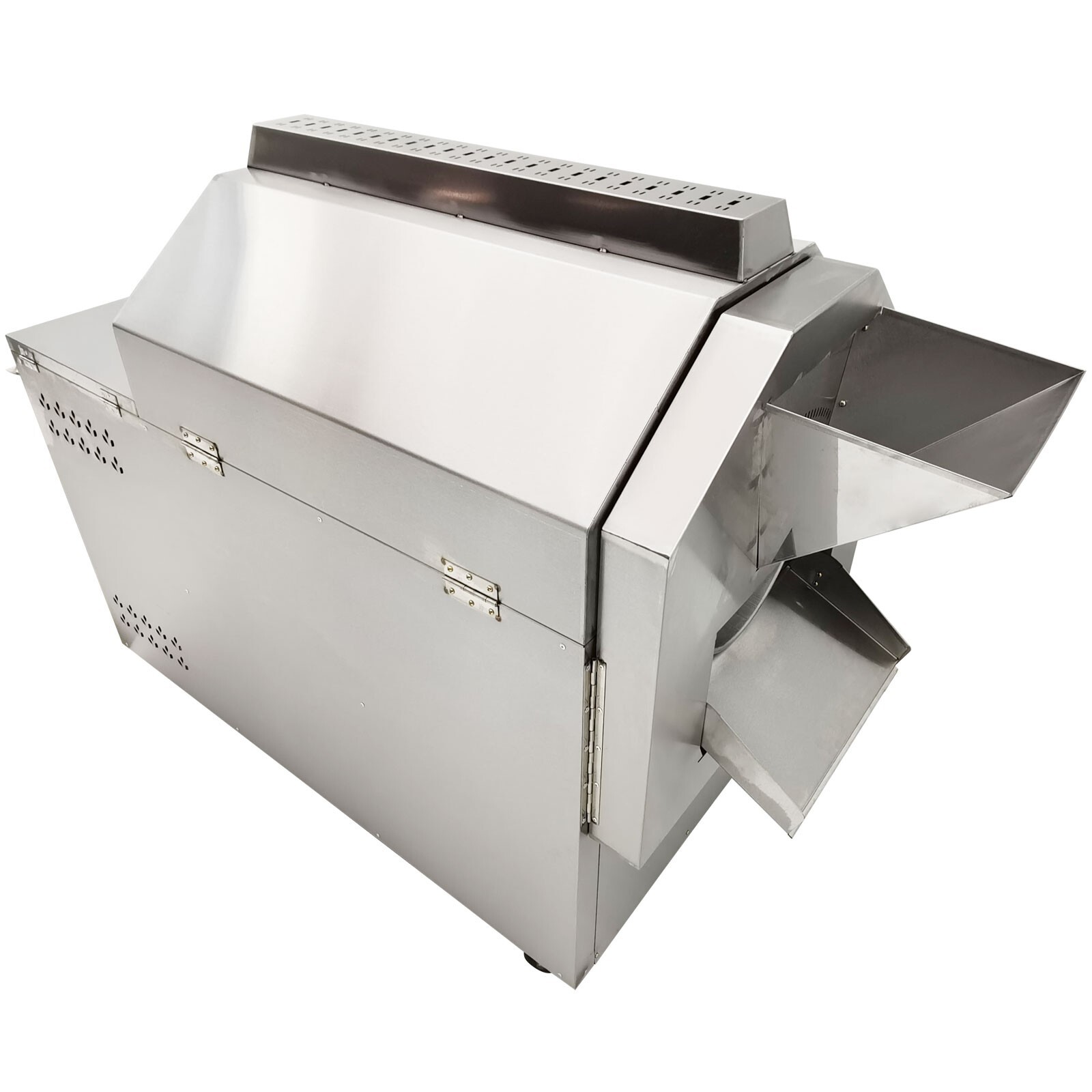 220V Auto Commercial Coffee Roaster Nuts Bean Roasting Machine 280W