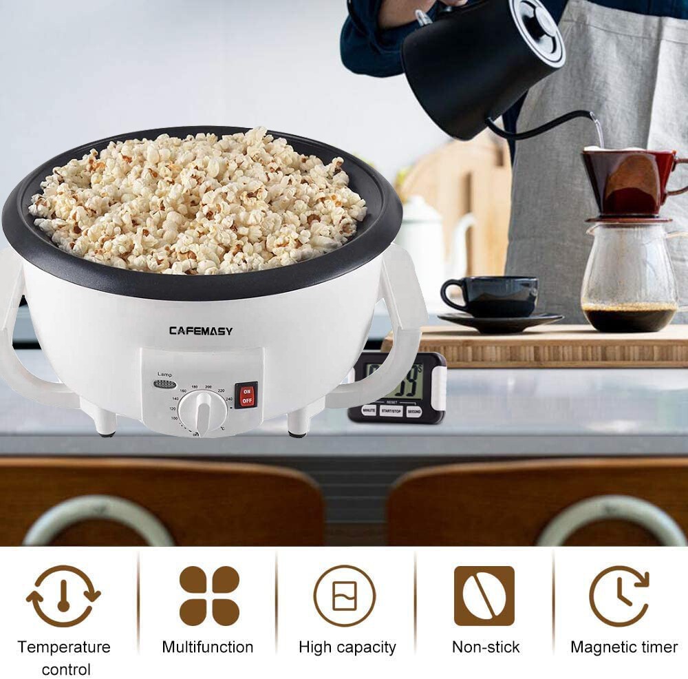 Fully Automatic Constant Temperature Heating Home Electric Coffee Bean Roaster