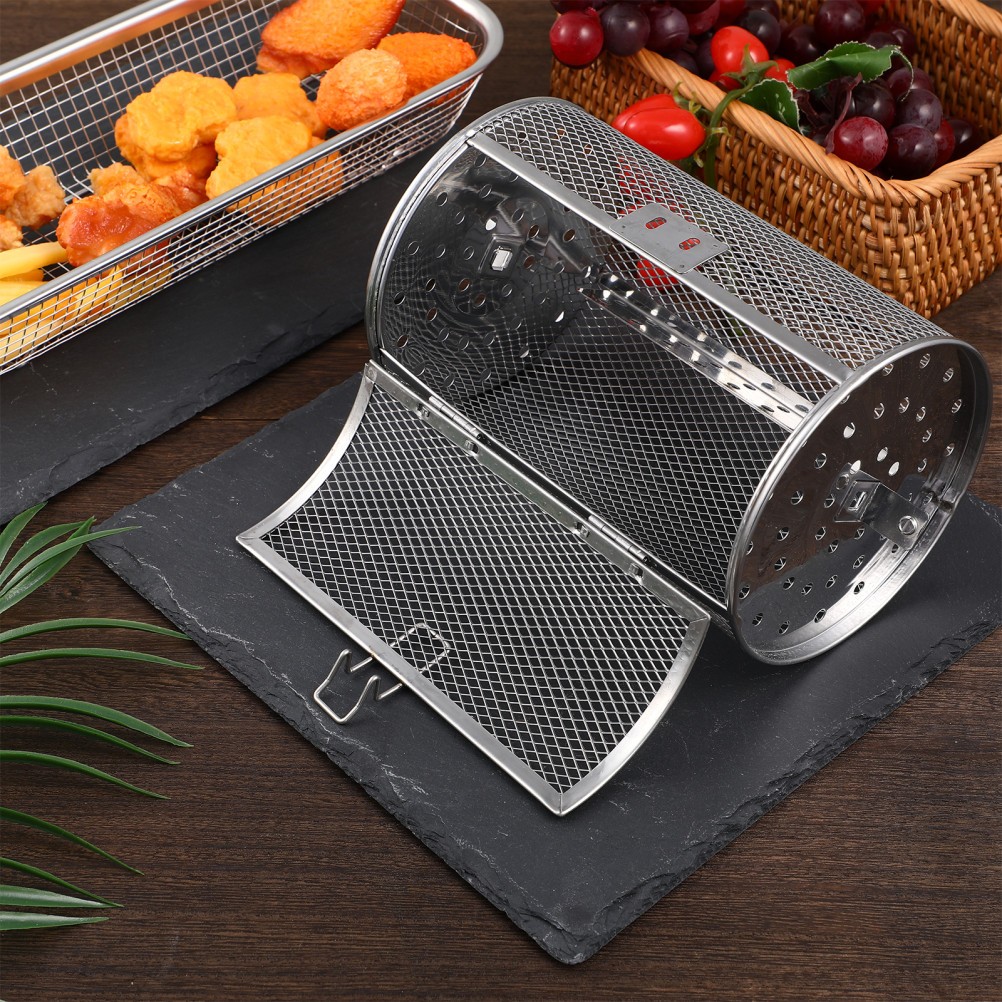 Electric Grill Rotisserie Oven for Rotary Baskets Air Fryer Chip