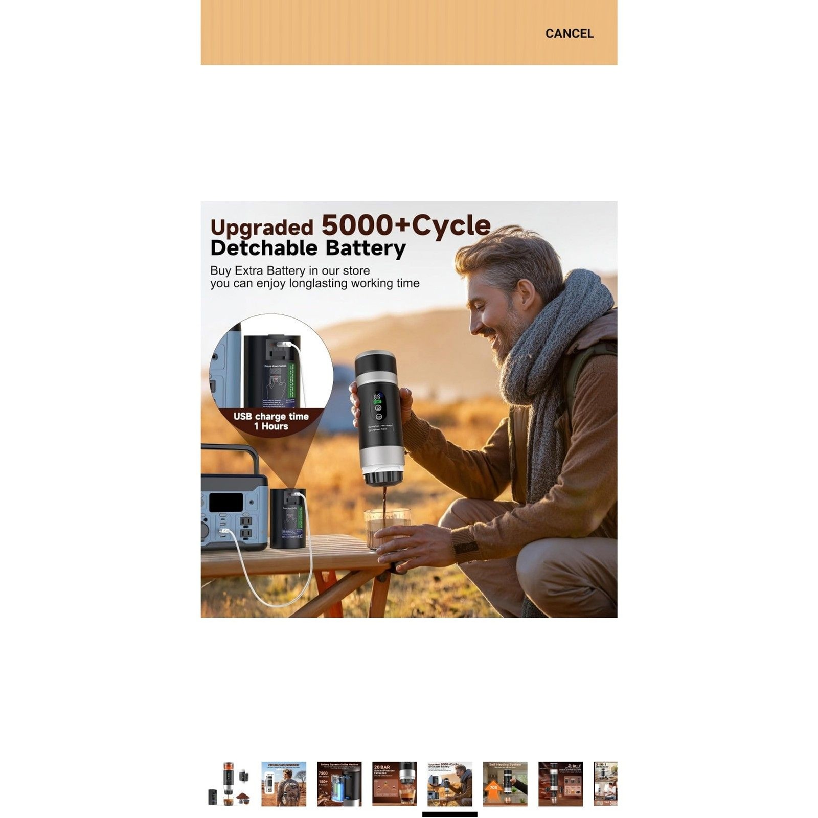Portable 3 in 1 Expresso Maker