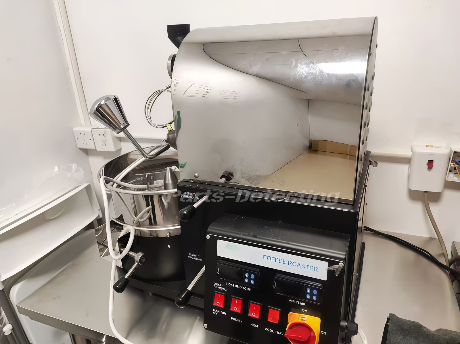 1KG Commercial Coffee Roaster Coffee Shop Boutique Bean Roaster 220V