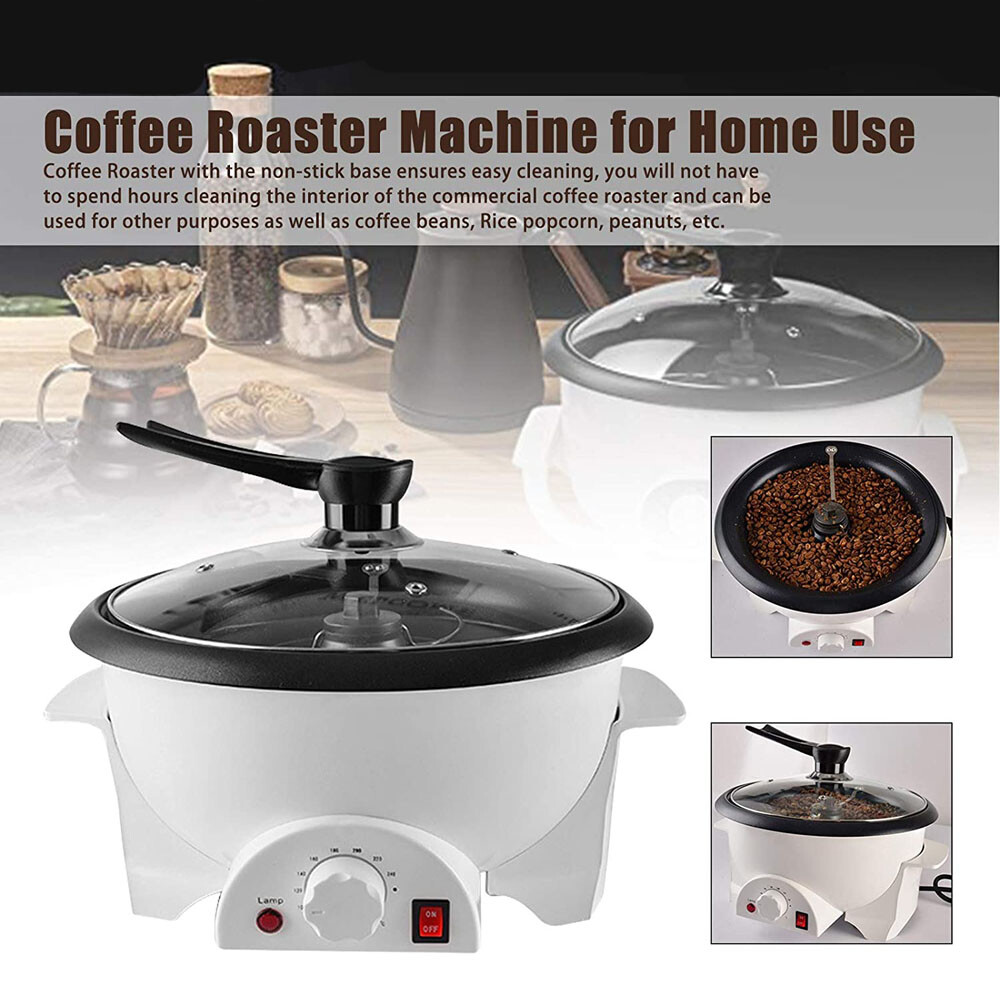 750G Electric Coffee Bean Roasting Machine Household Coffee Roaster Baker 110V