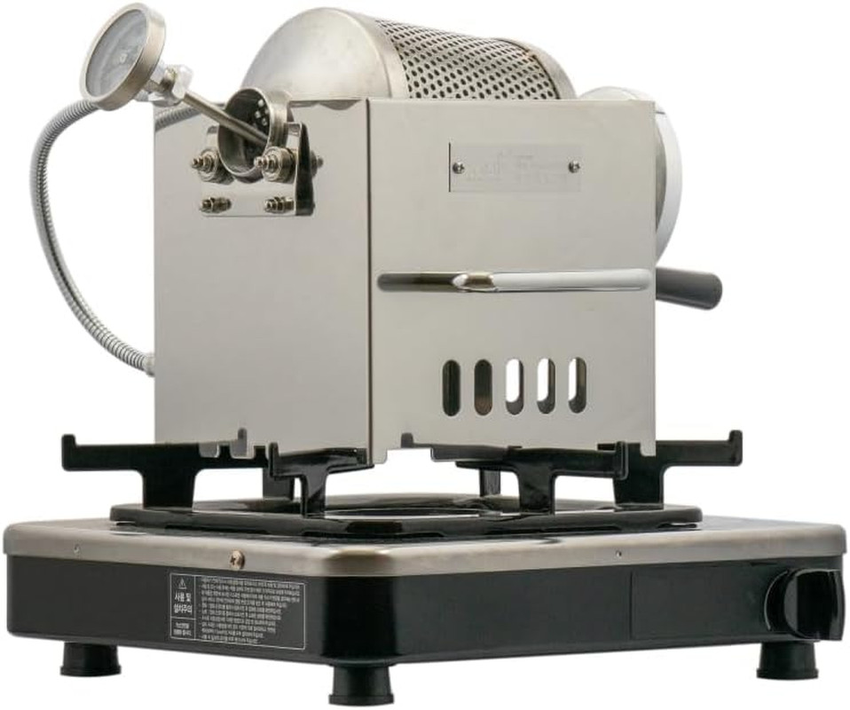 KALDI Mini Coffee Roaster – 200G Capacity, Manual & Motorized Options