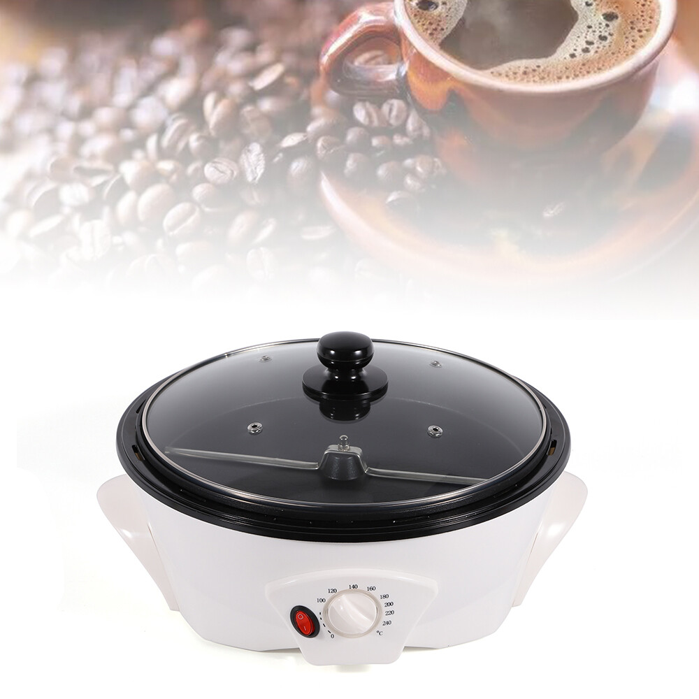Electric Coffee Bean Roasting Machine Round Coffee Roaster Baking Baker Home