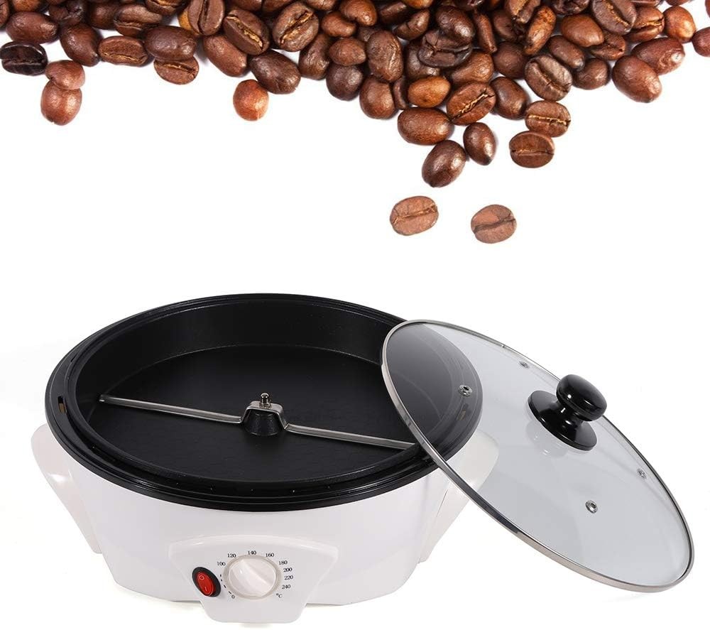 Coffee Bean Roaster, Coffee Roaster Machine 500g for Home Use 0-240℃ Roasting