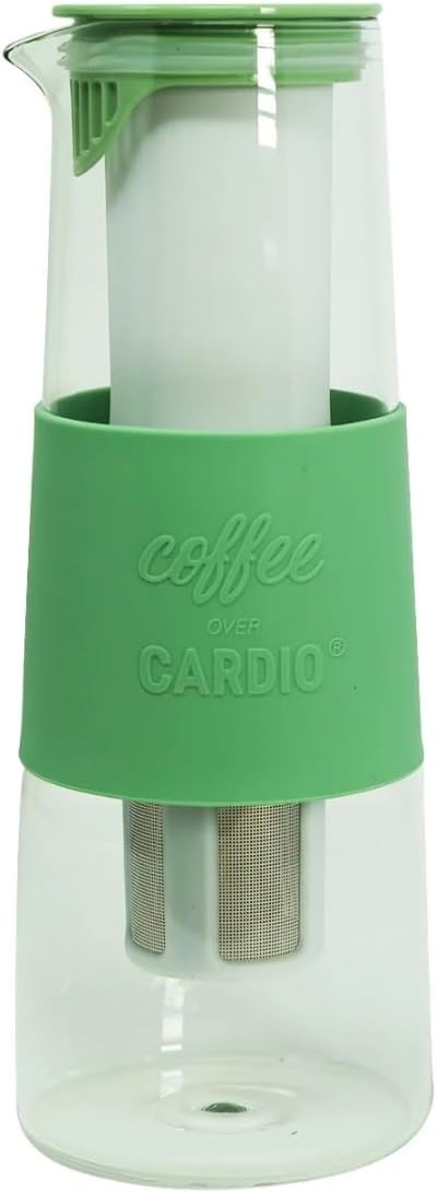 Cold Brew Glass Coffee Maker, Makes 4-6 Servings,