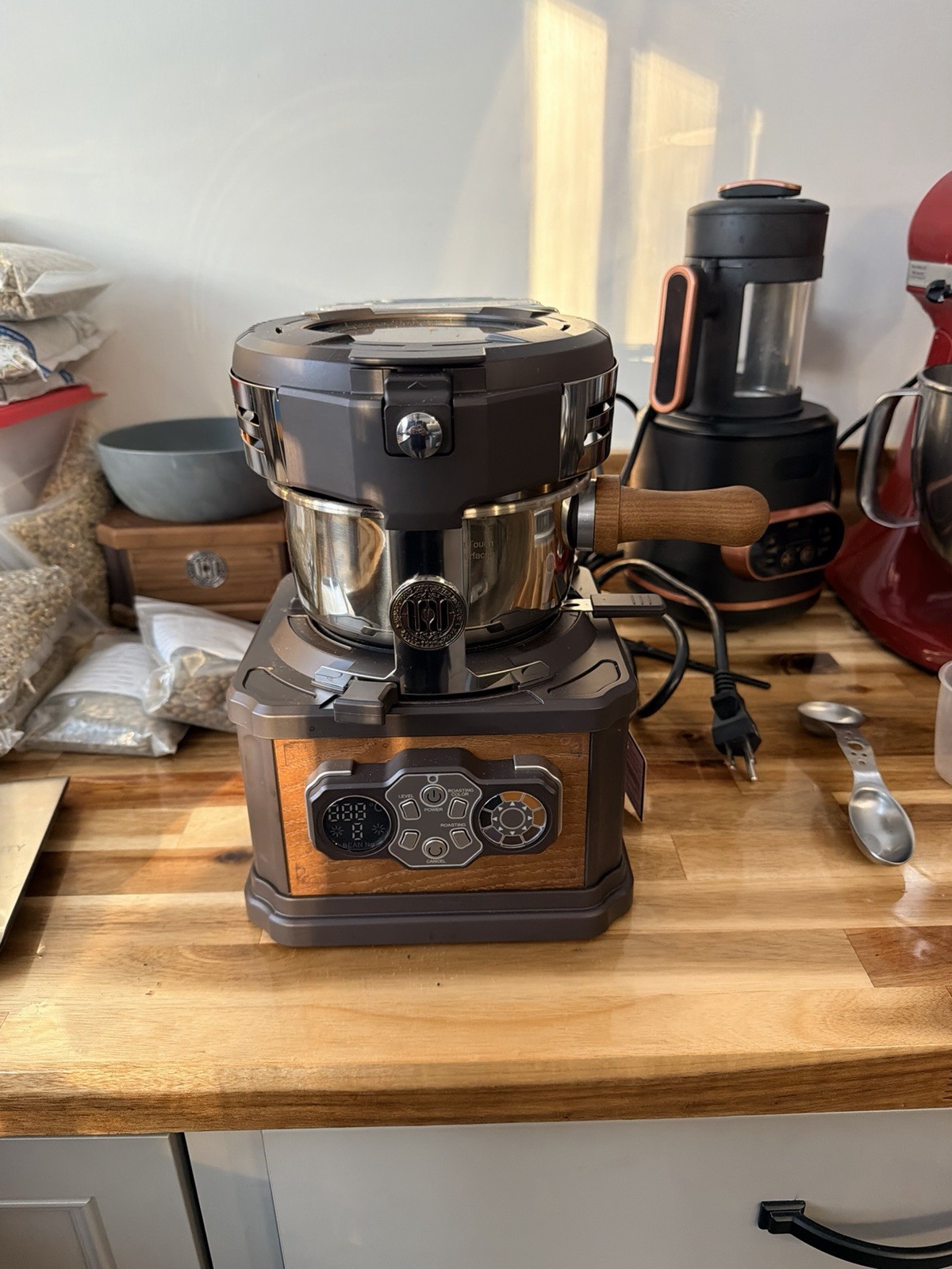 Electric Coffee Bean Roaster Machine Coffee Bean Roaster Roasting Home Use