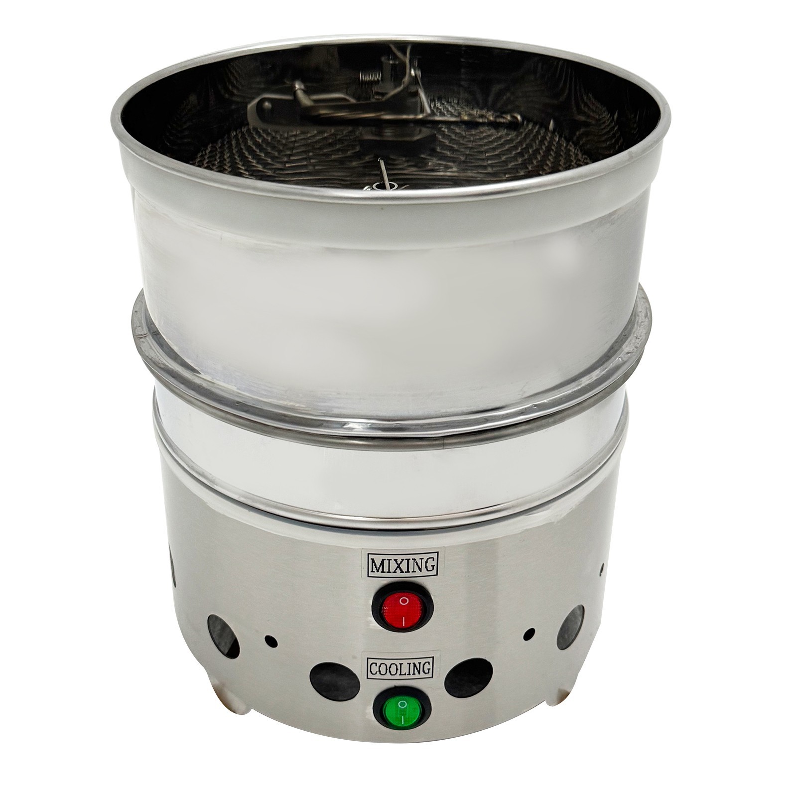 1.76LB Fully Automatic Coffee Bean Cooler Roasting Radiator Flexible Blade 110V