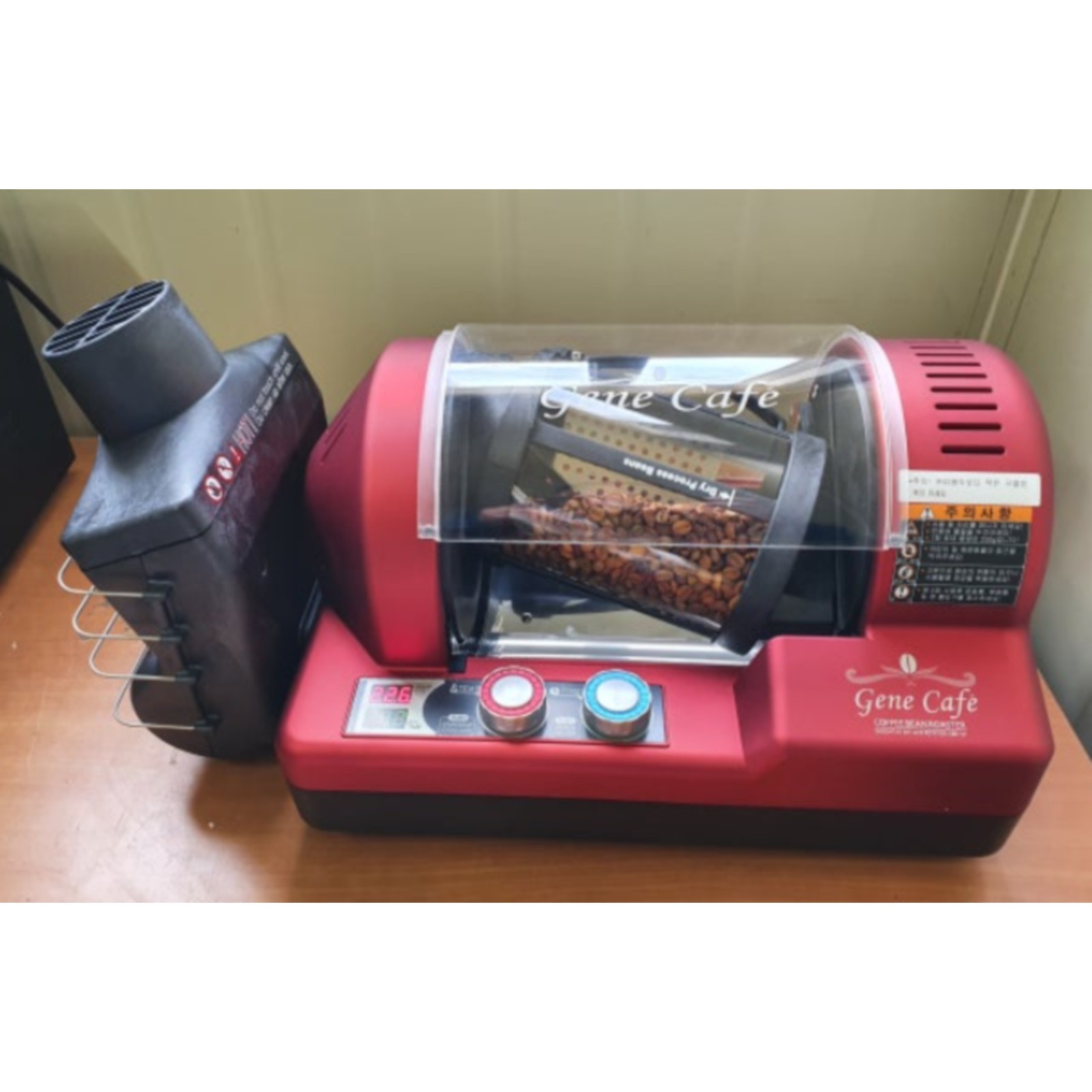 GENE CAFE CBR-101A Home Coffee Bean Roaster Hot Air Roasting Red 220V C Plug