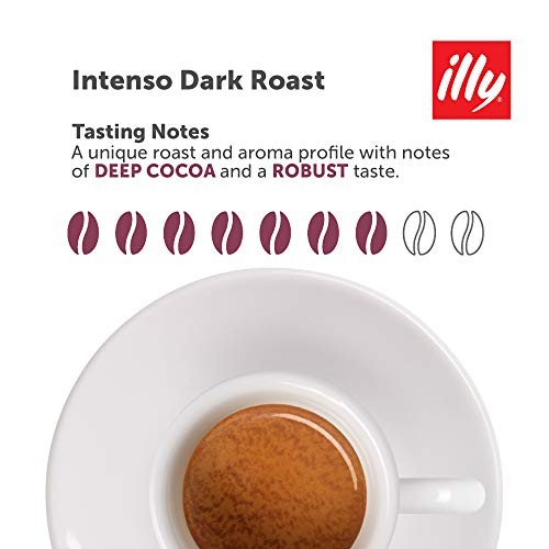 Whole Bean Coffee, Dark Roast, Intense, Robust and Full Flavored With Intenso