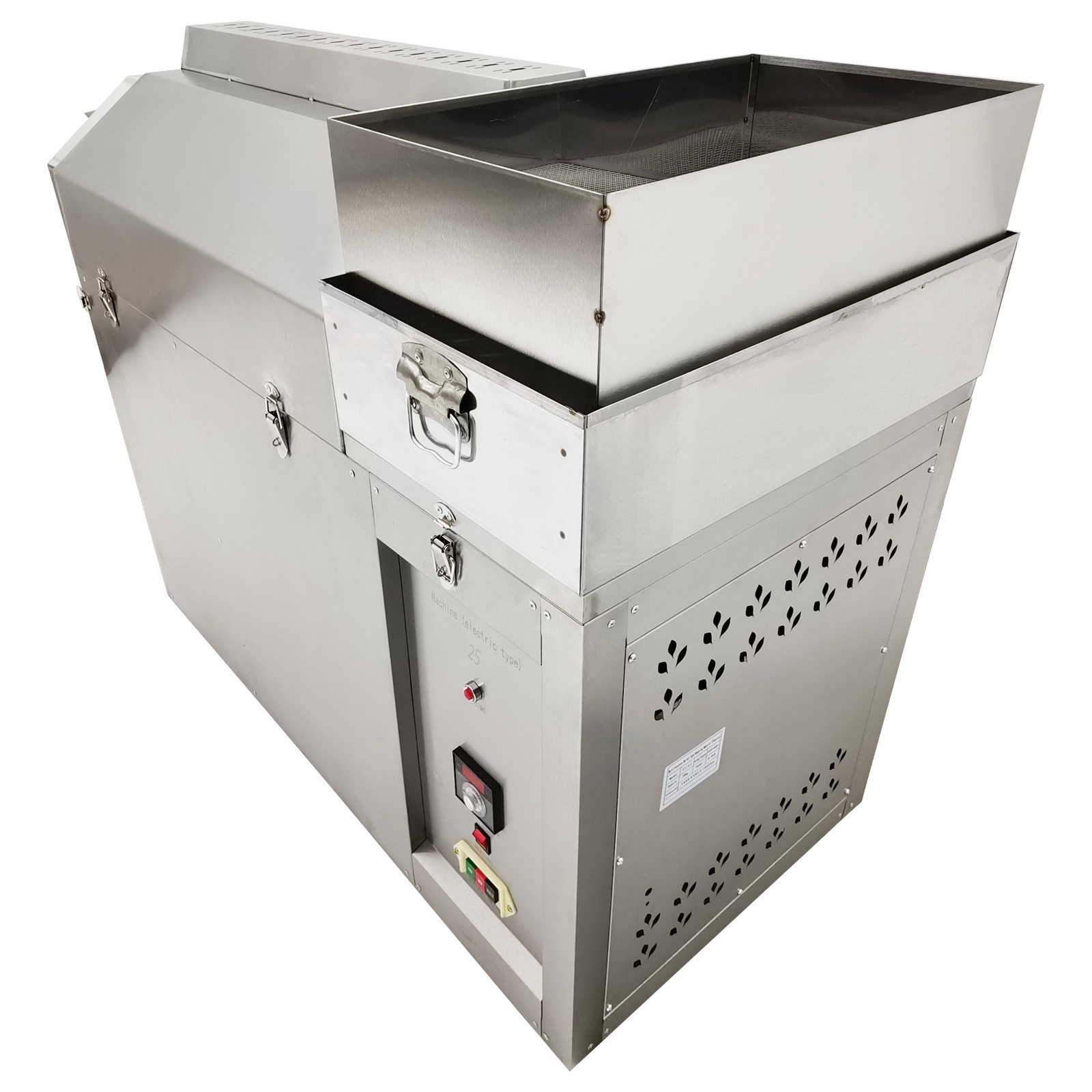 Multi-Purpose ElectricNut&Coffee Roaster 27.6Lb220V 6kW Commercial Bean Roasting