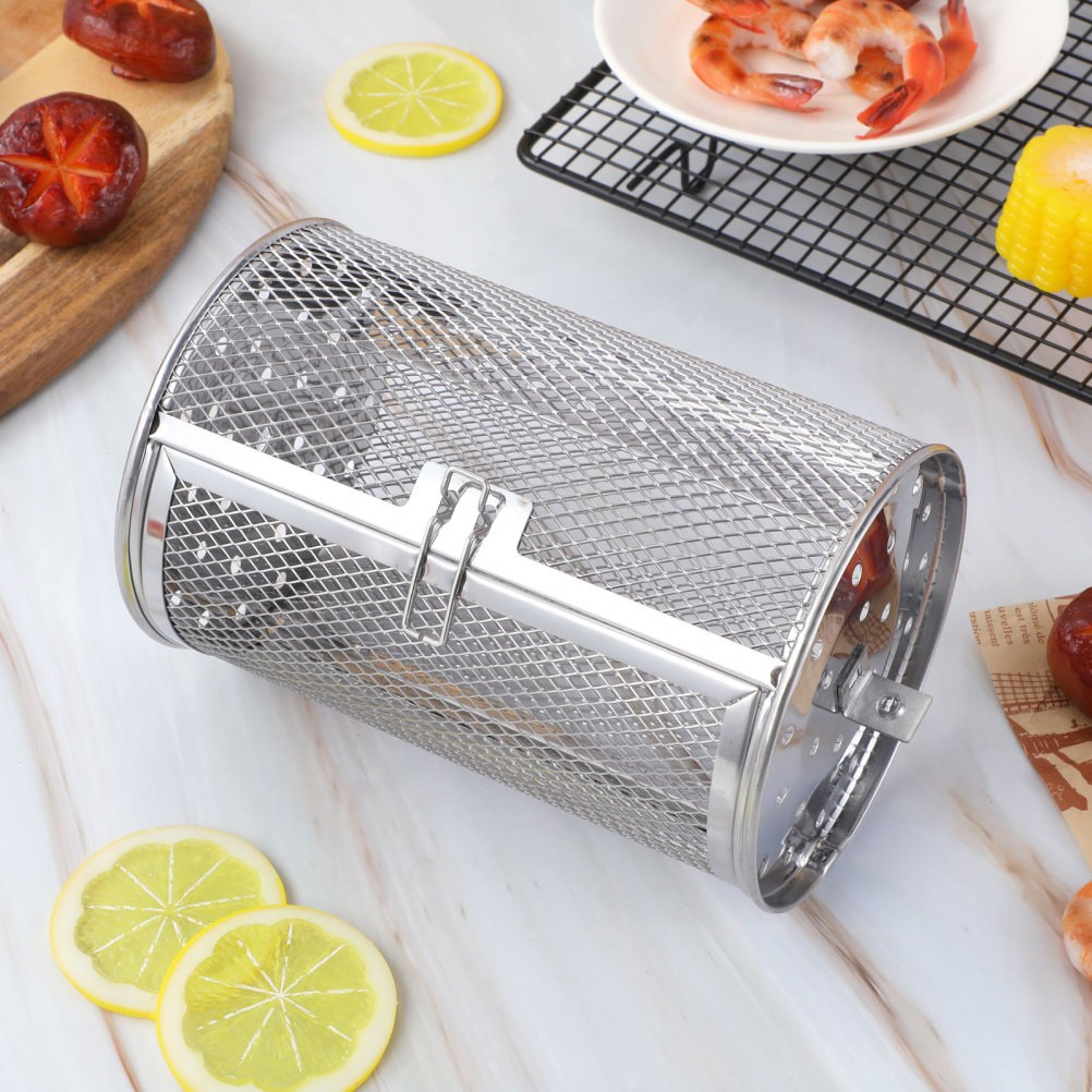 Electric Grill Rotisserie Oven for Rotary Baskets Air Fryer Chip