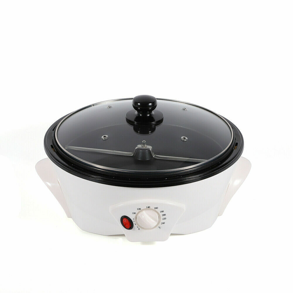 Electric Coffee Bean Roasting Machine Round Coffee Roaster Baking Baker Home