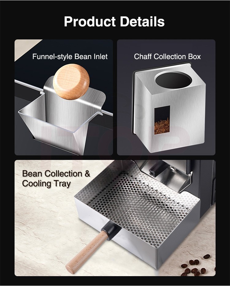 Small Coffee Roaster Professional Version Suitable for Artisan Curve Adjust 200g