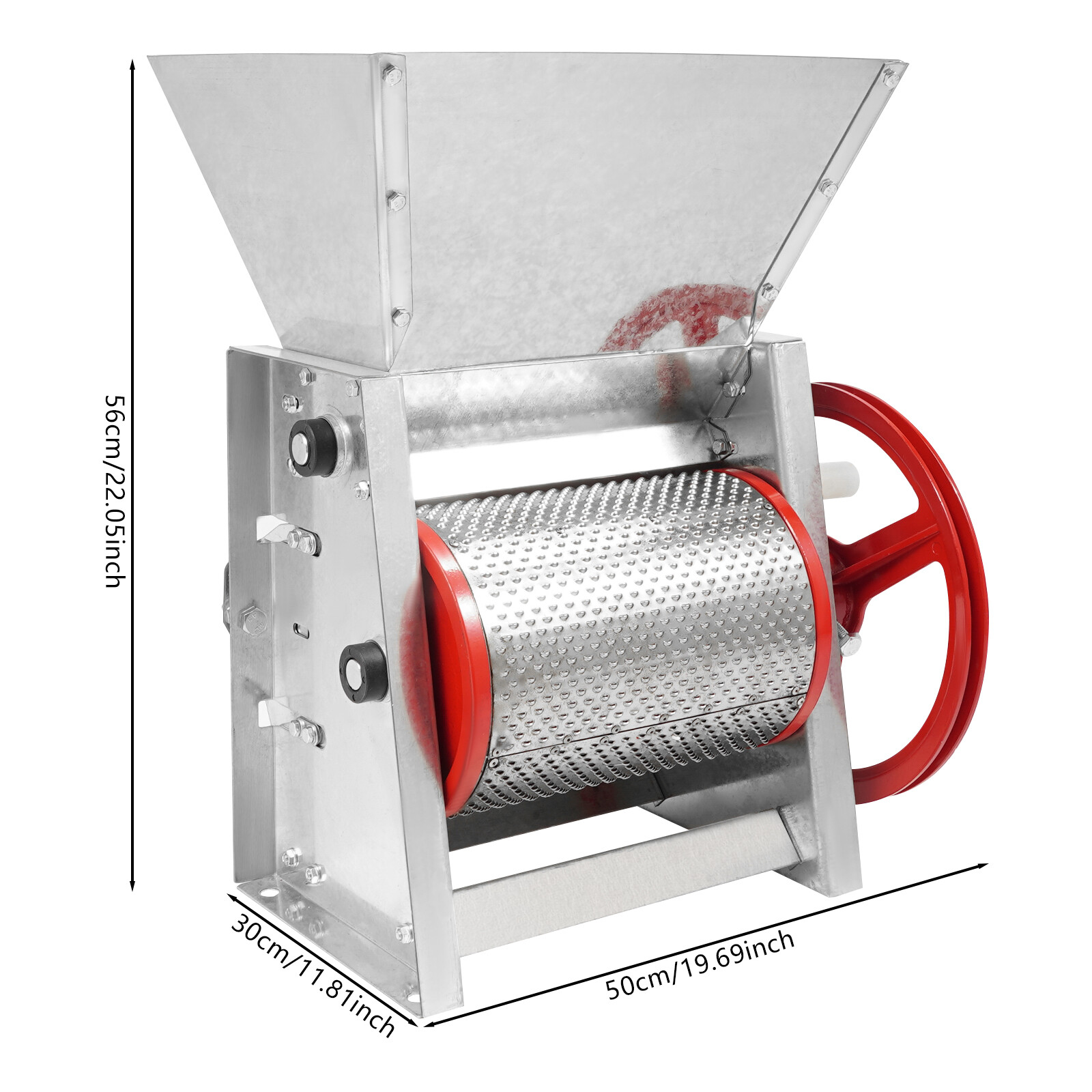 Hand Crank Coffee Bean Peeling Machine Sheller Manual Fresh Coffee Bean Peeler