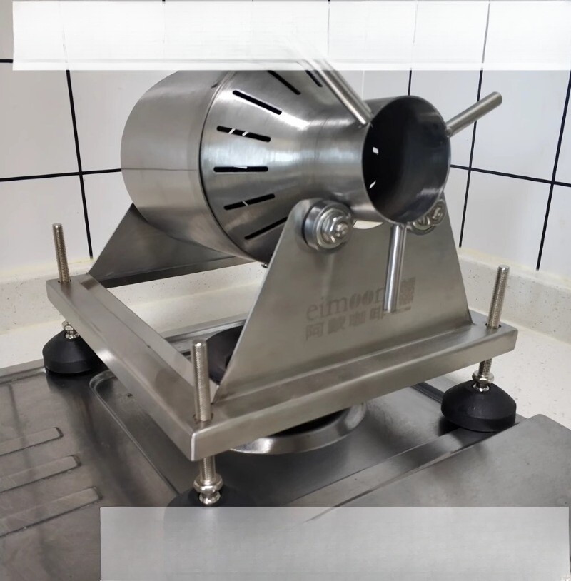 New Manual Stainless Steel Coffee Beans Roaster Machine HOME Kitchen TOOL
