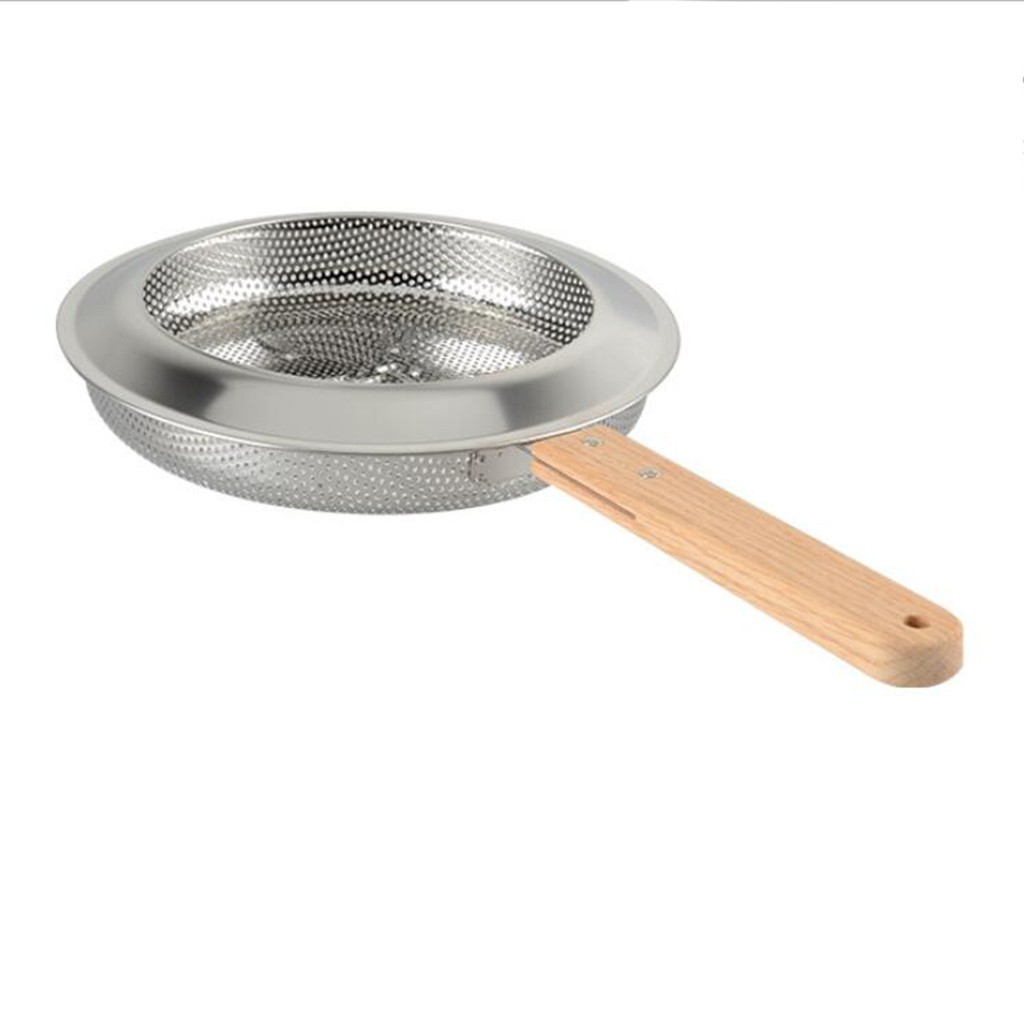 Portable Stainless Steel Coffee Roaster with Ergonomic