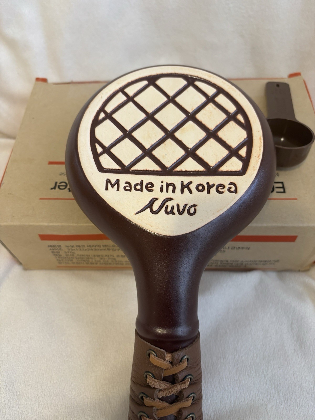 Nuvo Eco Ceramic Hand Roaster Manual Brown Espresso Coffee Roaster 30-70g