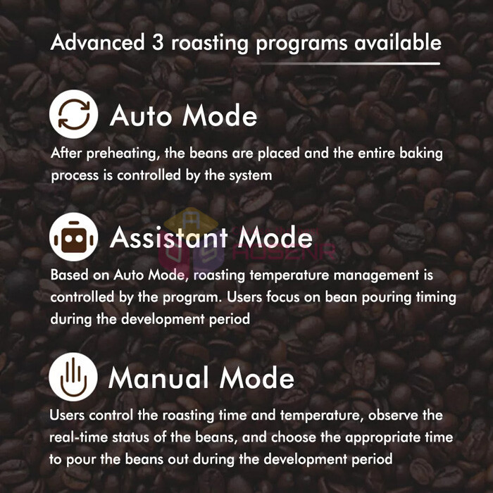 Simulates Direct Fire Electric Drum Coffee Roasting Machine Coffee Bean Roaster