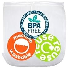 Nut Milk Bag Reble 3 Pa Food Strainer Nut Bags for Straining
