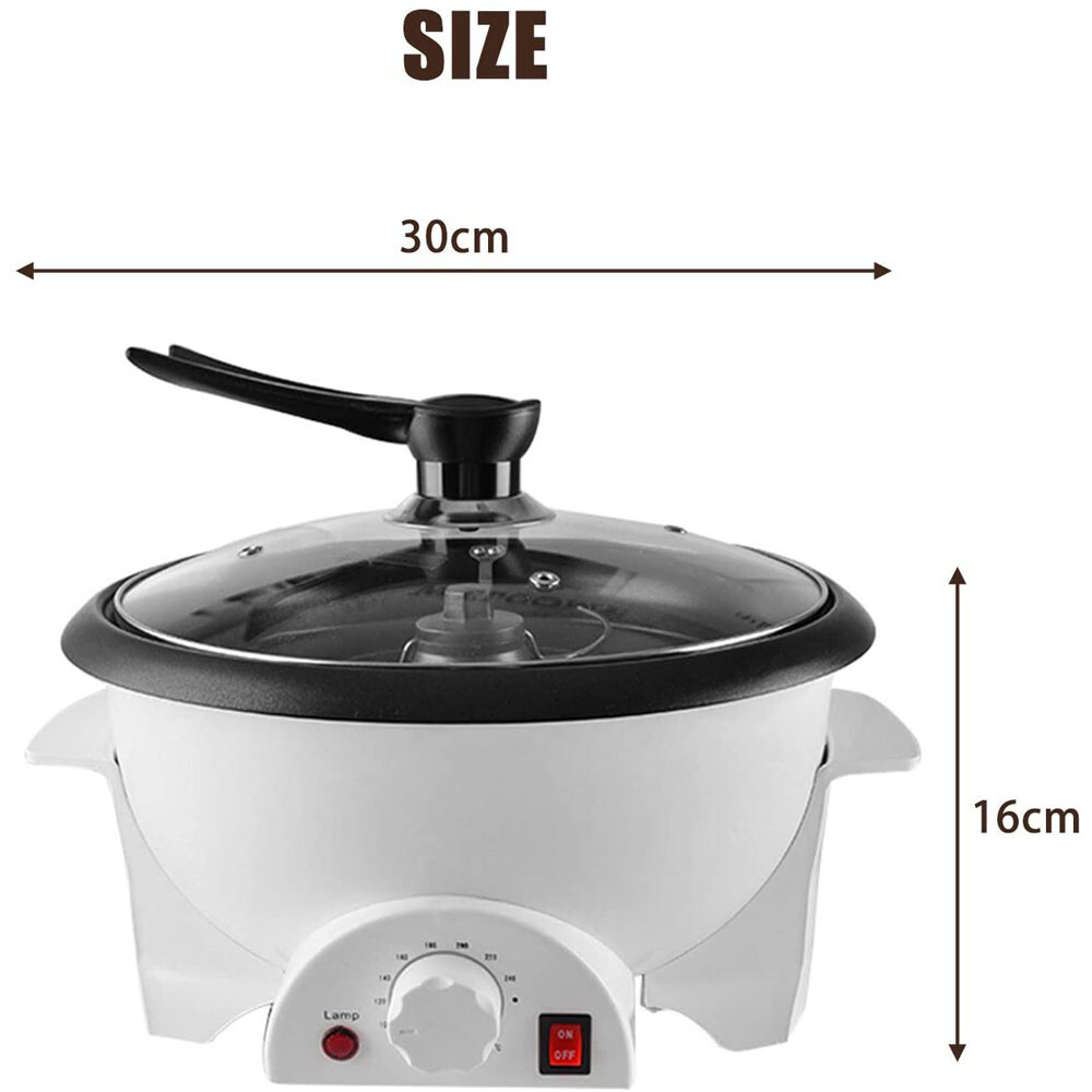 750G Electric Coffee Bean Roasting Machine Household Coffee Roaster Baker 110V