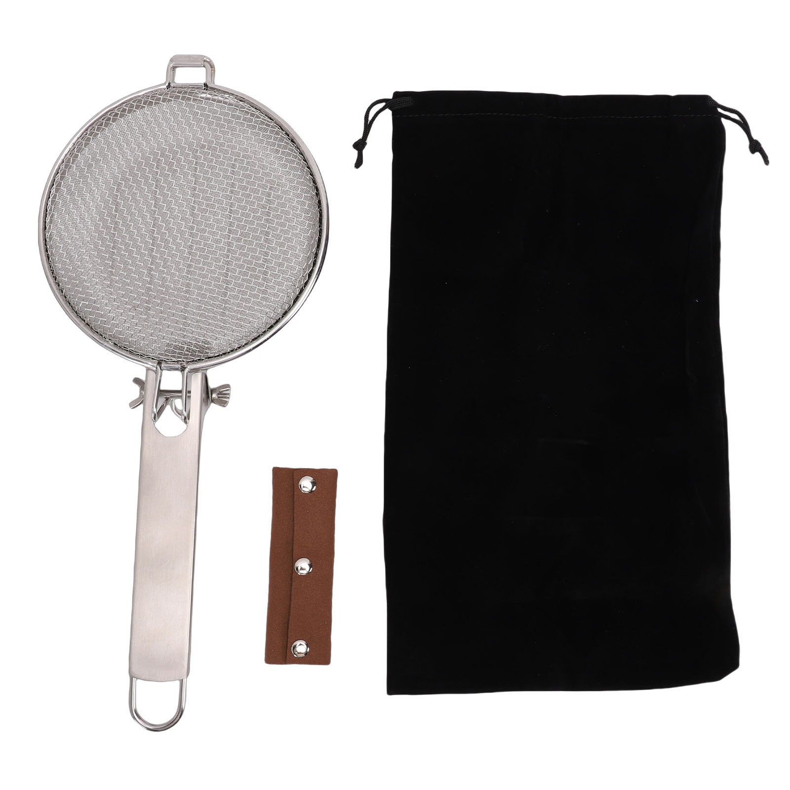 1-Portable Stainless Steel Coffee Roaster Tool For Home Baking