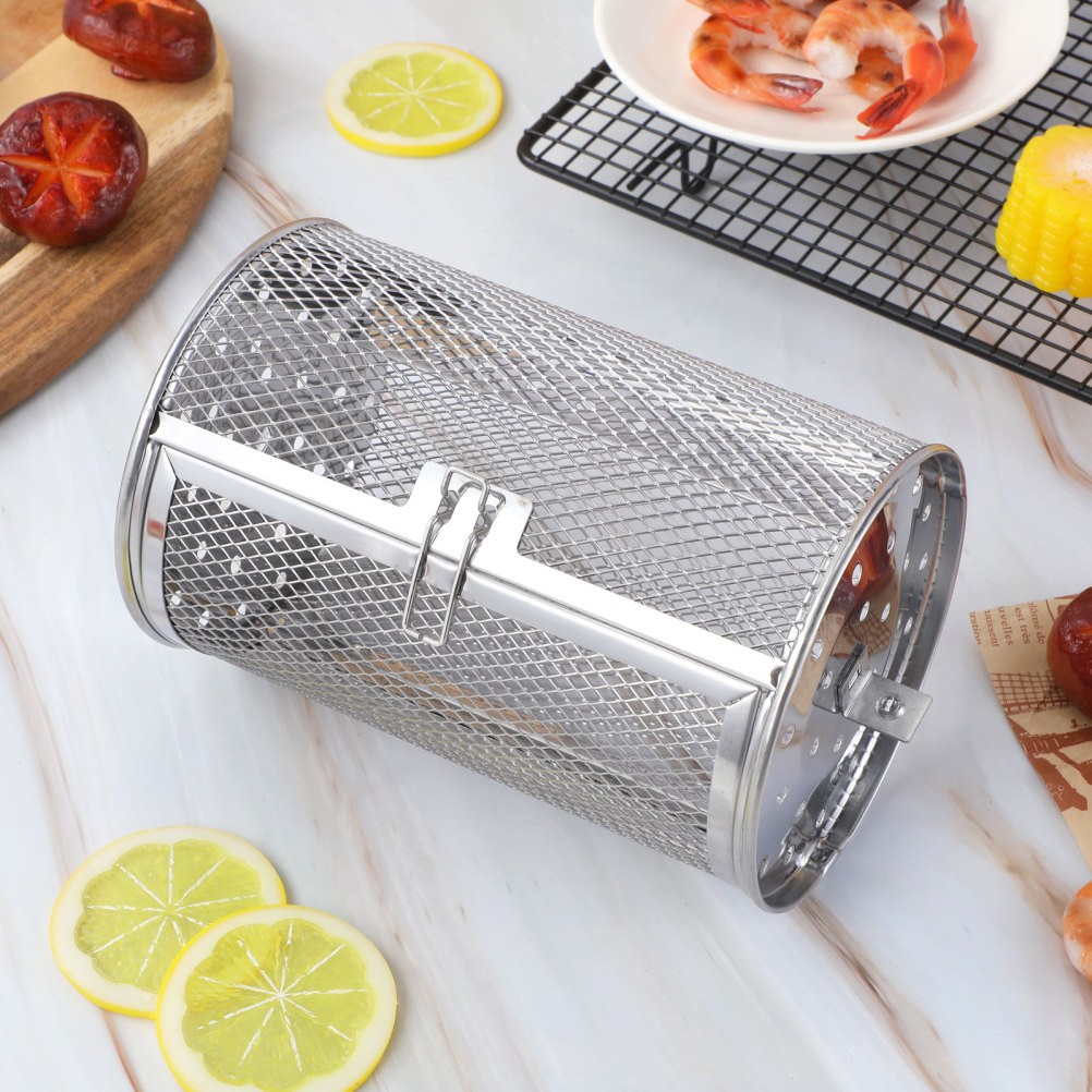 Air Fryer Basket Deep Rotisserie Oven Accessory Replacement Tray Grill Roaster