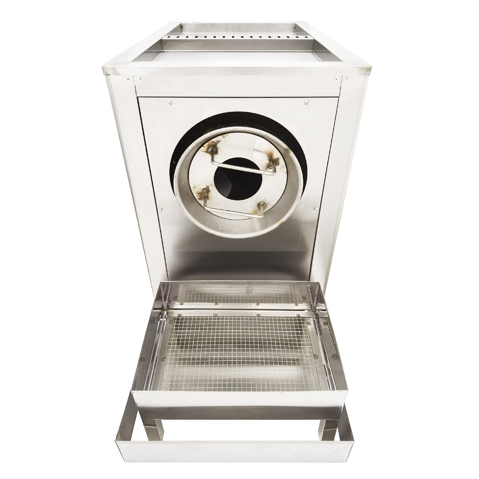 110V Full-automatic Commercial Coffee Bean Nut Roaster Drum Frying Machine