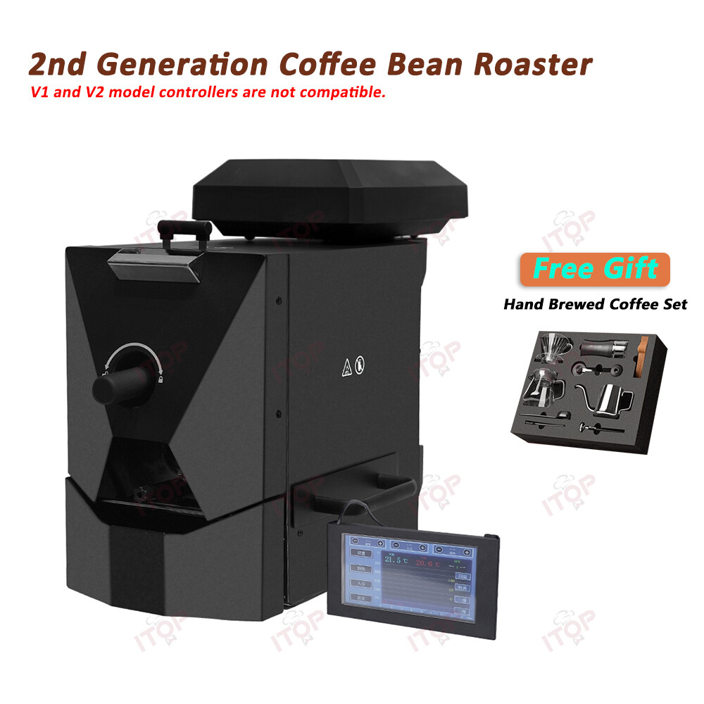 New Coffee Bean Raoster with Curve System, Upgrade,Suitable for Artisan 350-400g