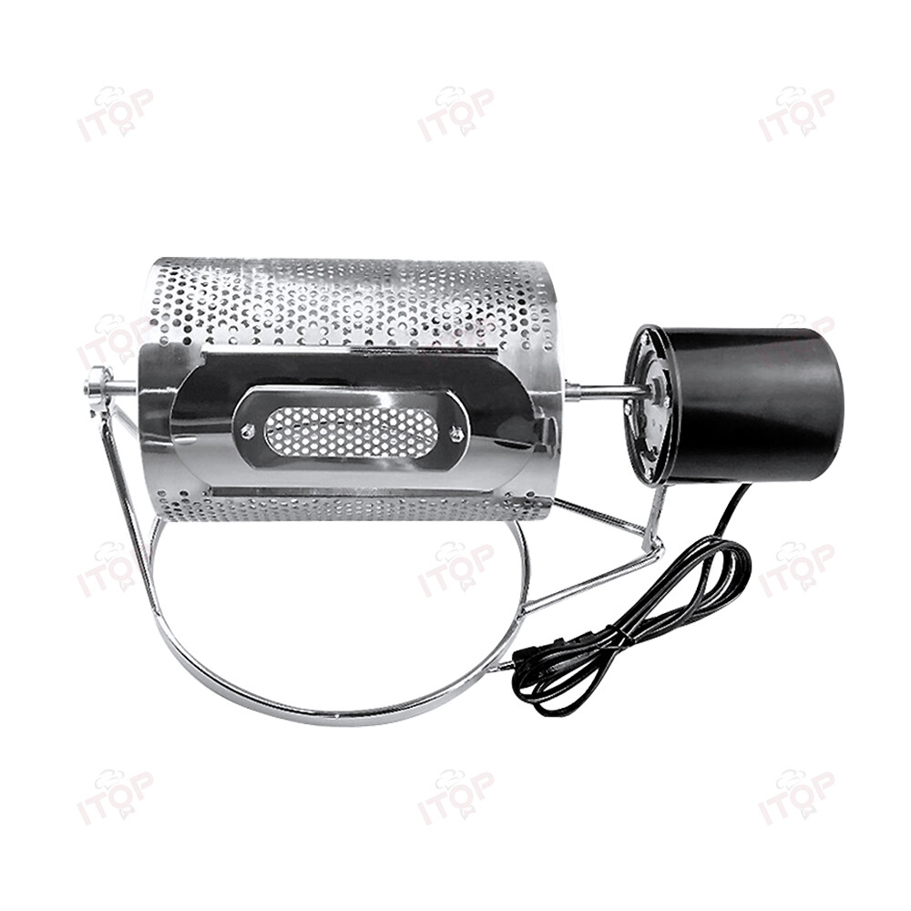 Coffee Roaster Drum Stainless Steel Coffee Bean Roaster 100-250g Coffee Tools