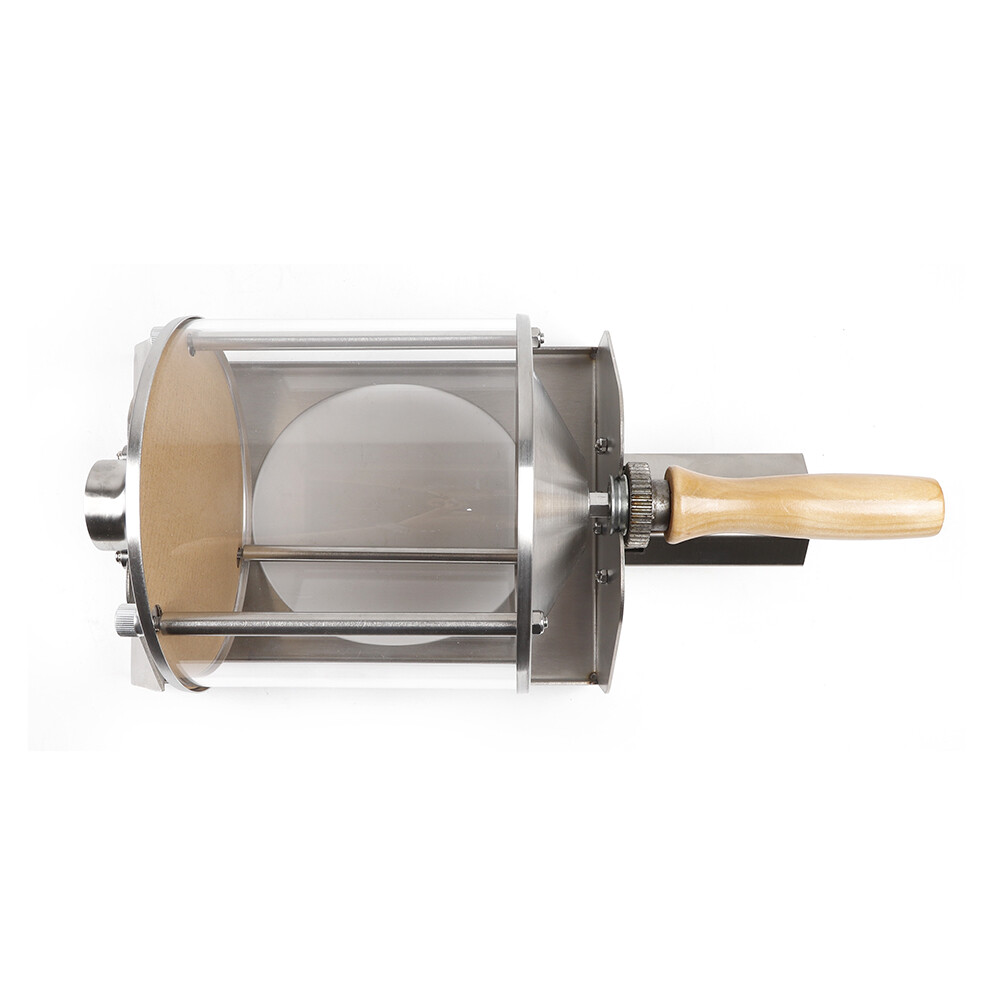 Gas Burner Home Coffee Beans Roaster Roasting Machine w/ Wood Handle KAKA-G400