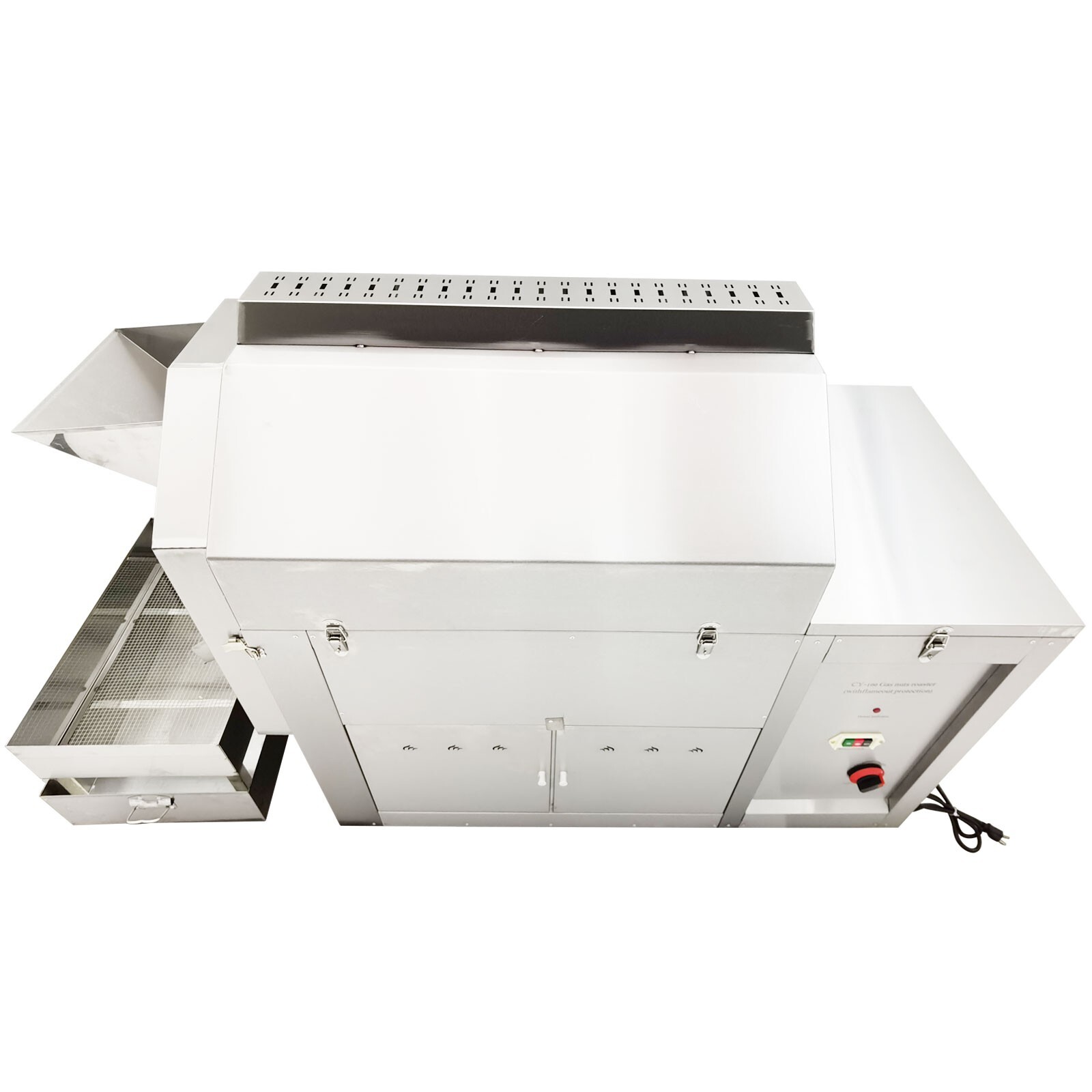 220V Auto Commercial Coffee Roaster Nuts Bean Roasting Machine 280W