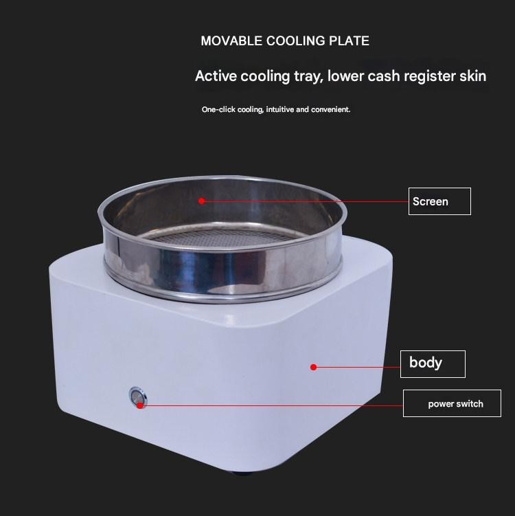 0.5/1kg coffee bean cooler, coffee roasting cooling tray, high-volume radiator w