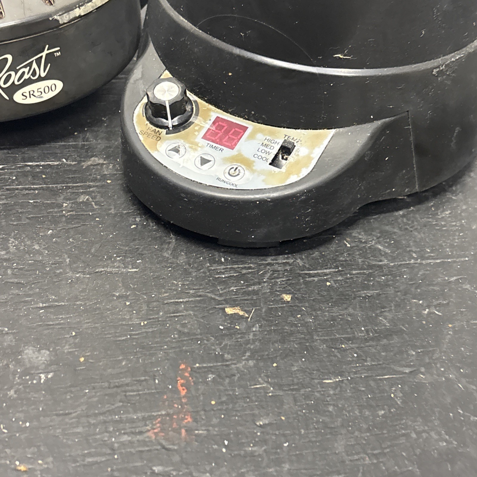 Fresh Roast SR500 Automatic Personal Home Coffee Bean Roaster Missing Canister!