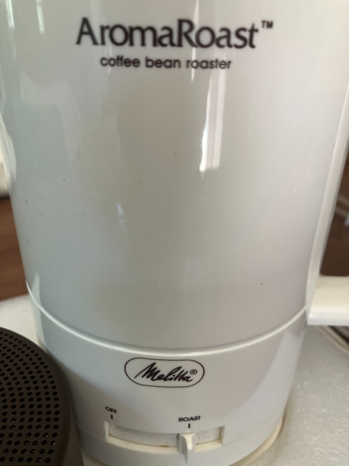 Vintage Aroma Roast Electric Coffee Bean Roaster Melitta CBR‑10