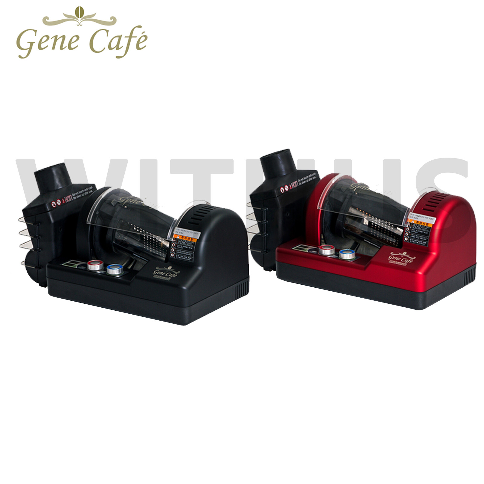 GENE CAFE CBR-101A Hot-Air Type Home Coffee Bean Roaster + Cooler Black/Red 220V
