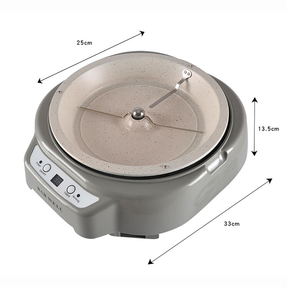 Electric Coffee Bean Roaster Tea Fruit Dryer Corn Popper Timing Baking Machine Y