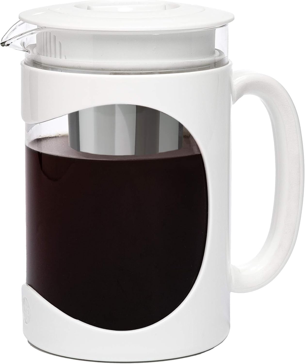 Burke Deluxe Cold Brew Iced Coffee Maker, fort Grip Handle,