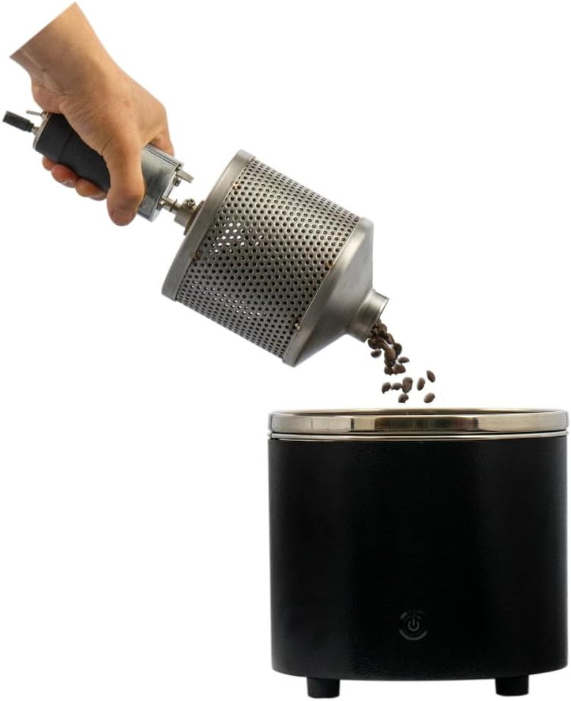 KALDI Mini Coffee Roaster – 200G Capacity, Manual & Motorized Options