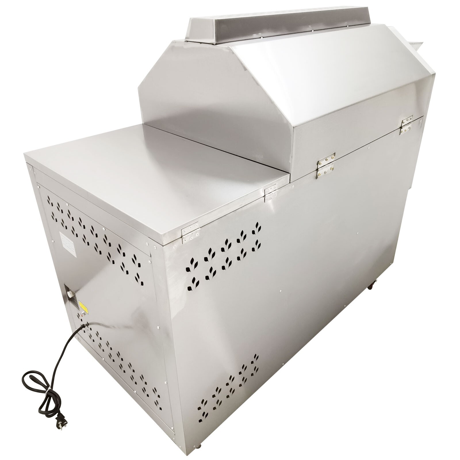 220V Auto Commercial Coffee Roaster Nuts Bean Roasting Machine 280W