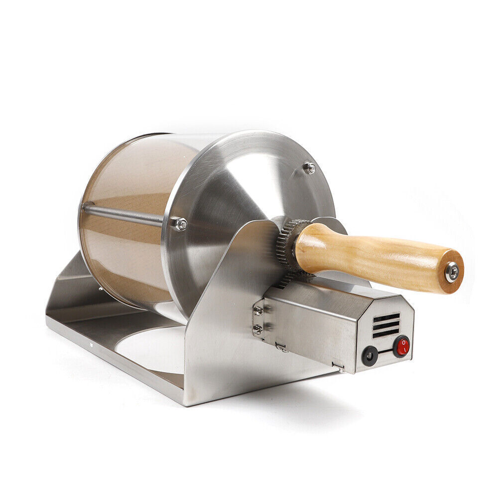 Gas Home Coffee Beans Roaster Machine Roasting with Wood Handle Cafe KAKA-G400